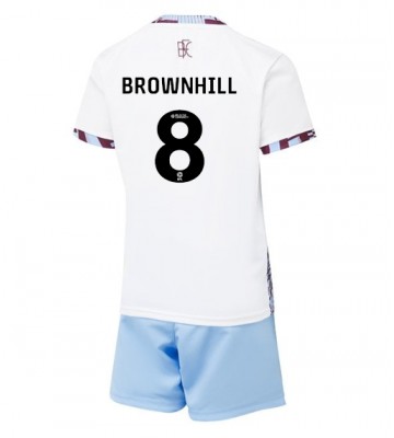 Burnley Josh Brownhill #8 Tercera Equipación Niños 2024-25 Manga Corta (+ Pantalones cortos)